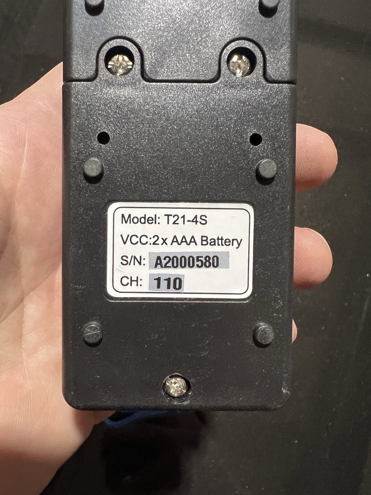 Remote Control Transmitter Tranzvolt T21-4S 14614 Controller