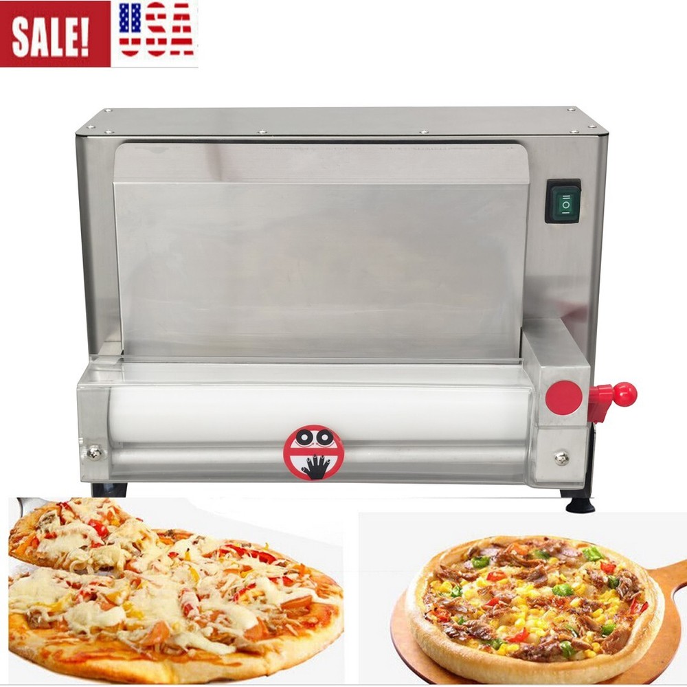 Automatic Pizza Pancake Pressing Machine Electric Pizza Dough Roller Sheeter