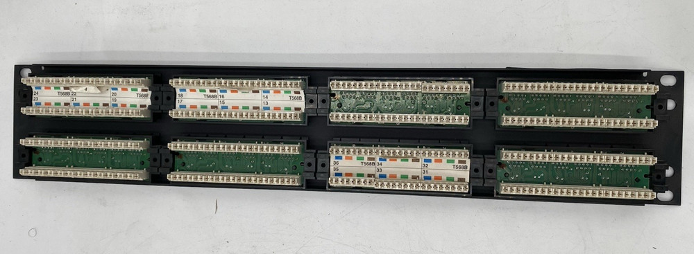 AMP 48 port patch panel CATEGORY 5E SYSTEM - P/N 406331-1