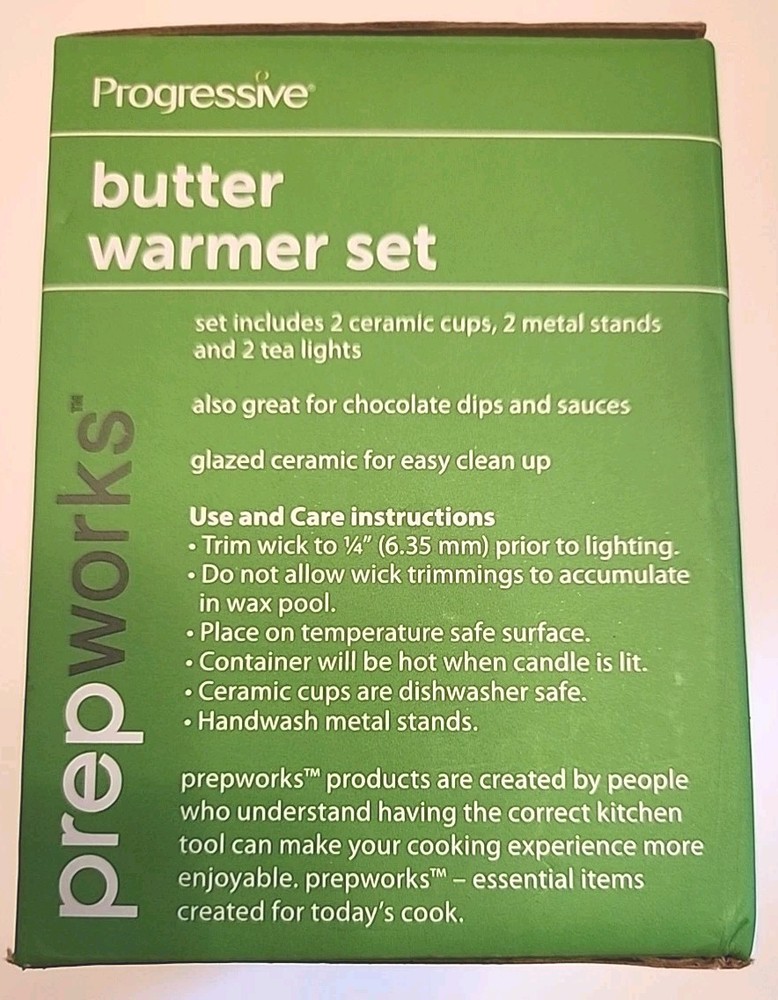 Prepworks Butter Warmer Set - NIB