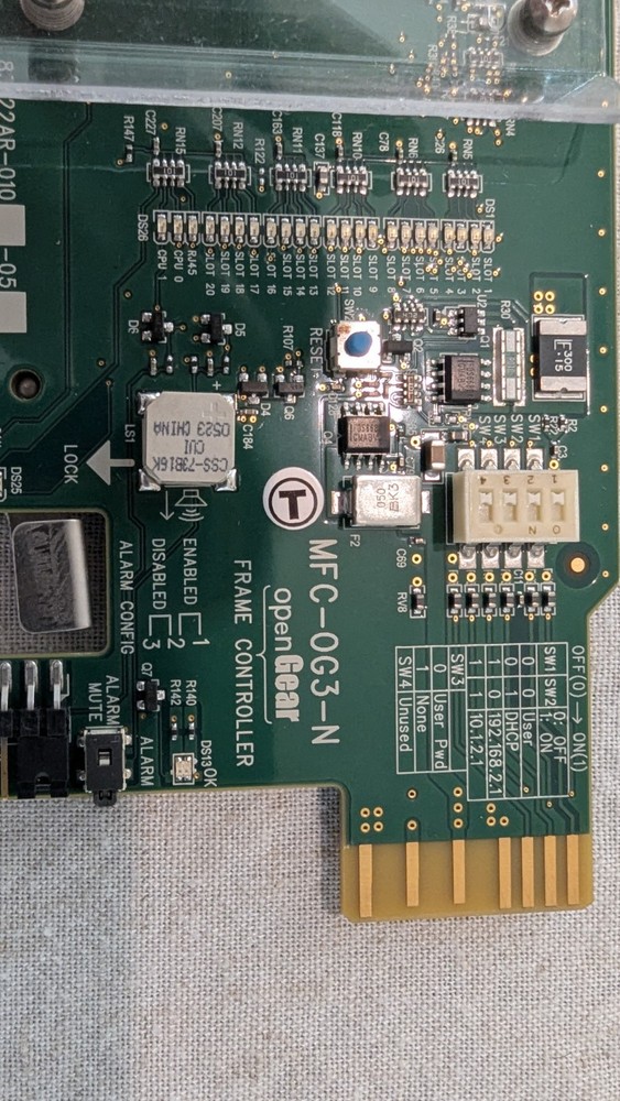 Ross Video MFC-OG3-N Opengear 3.0 Advanced Networking Frame Controller