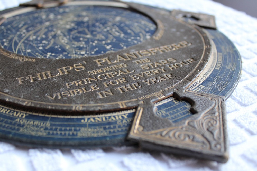 Philips' Planisphere Showing the Principal Stars