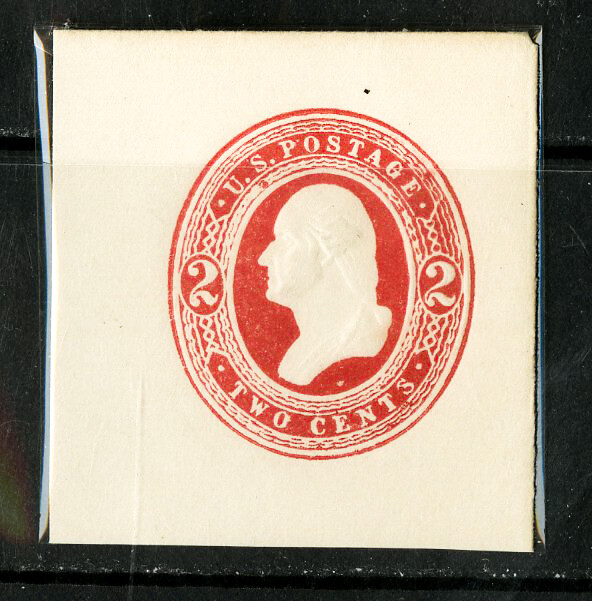 US Stamps # U236 2c Cut Square SUPERB Mint