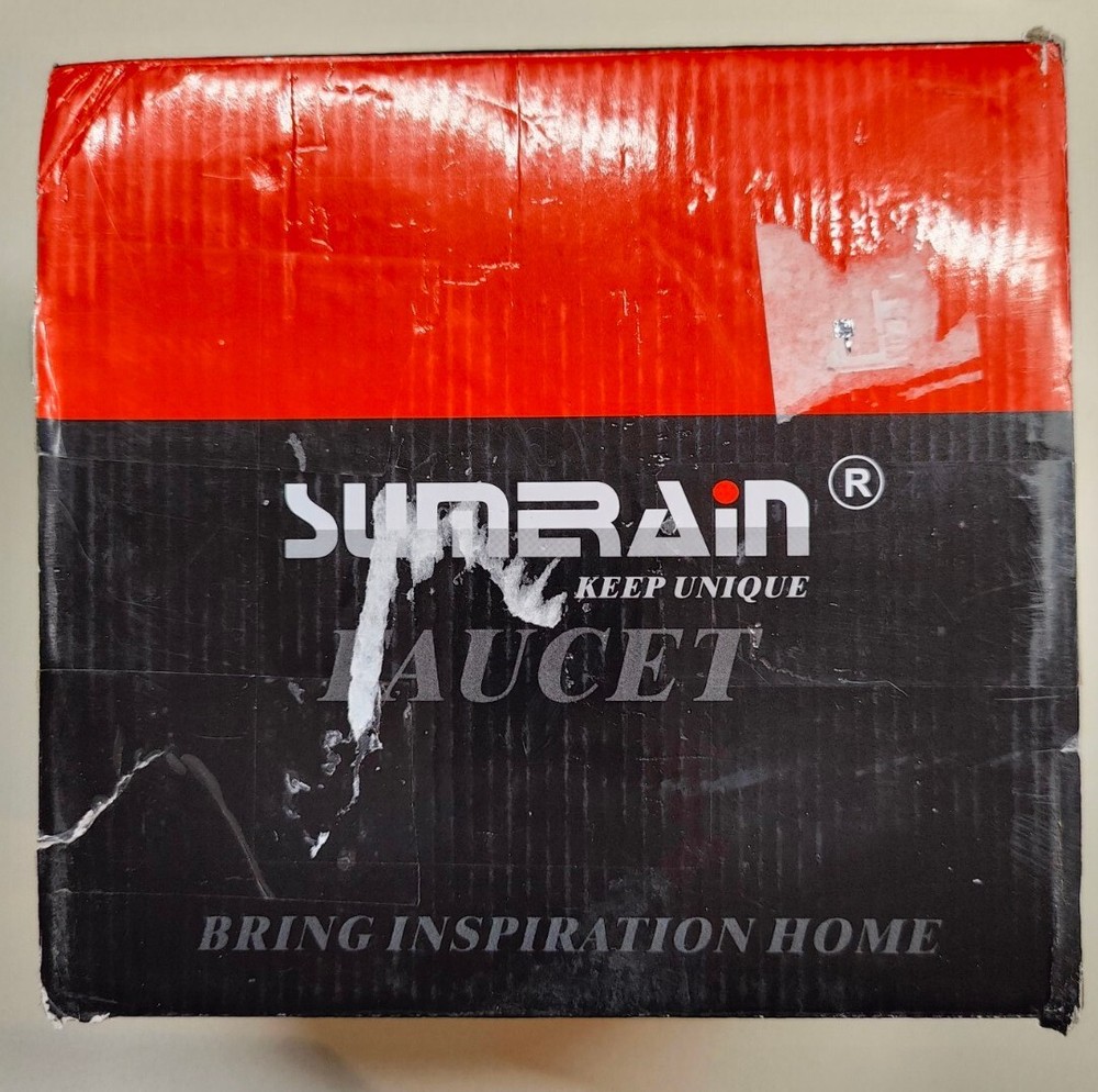 Sumrain S3221BGI 1.8GPM Single Handle Shower Faucet & Valve, Brushed Gold