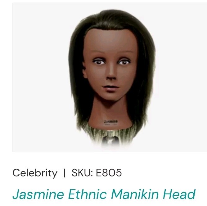 Manikin Head, Celebrity E805 JASMINE budget