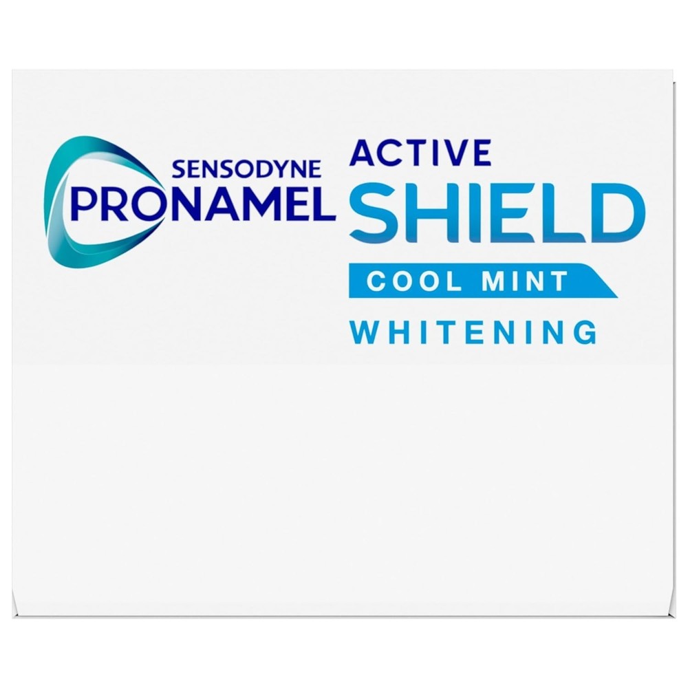 3-Pack Active Shield Whitening Enamel Toothpaste - Mint Flavor, 10.2 Ounce