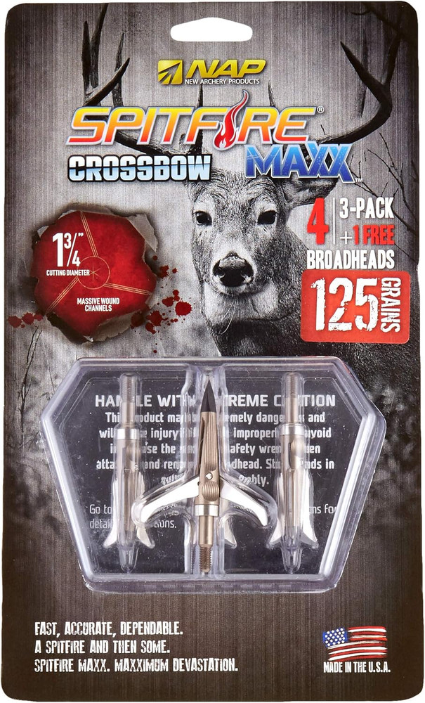 NAP Spitfire Maxx 125 X-Bow Tt 4-Pack