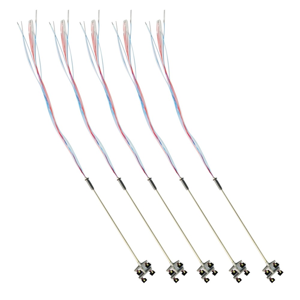 5PCS 1:100 3V Lighting Tower Model Building Scenery Layout Model Accessories