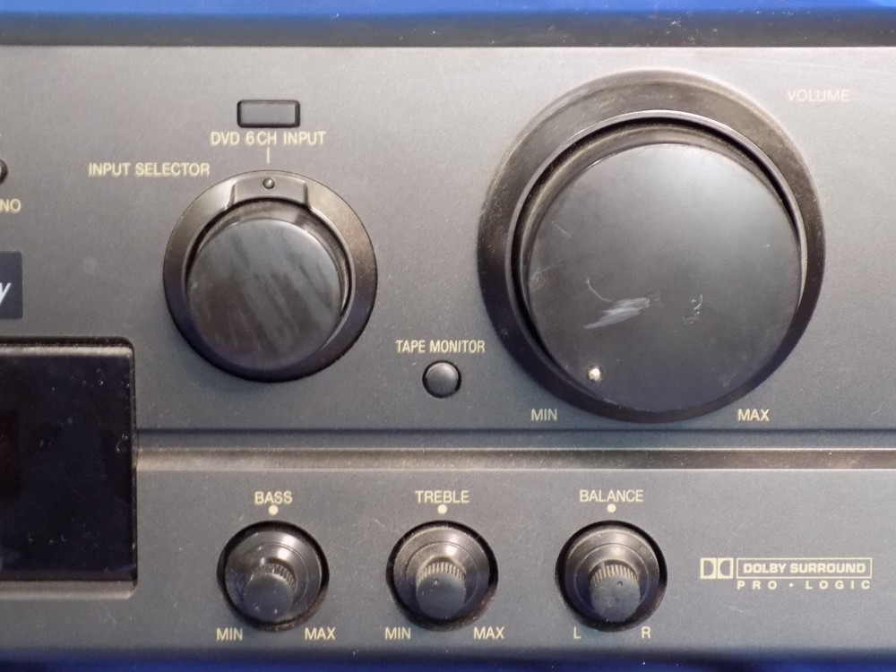 Technics SA-AX530 AV Control Stereo Receiver 80w x5 Multi Channel Remote Bundle