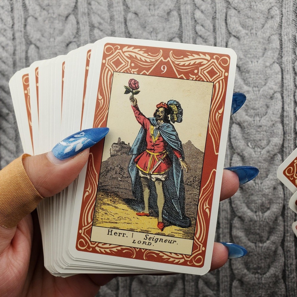 Sibila Gitana, 32 Card Oracle Deck With Box, No Guidebook - USED