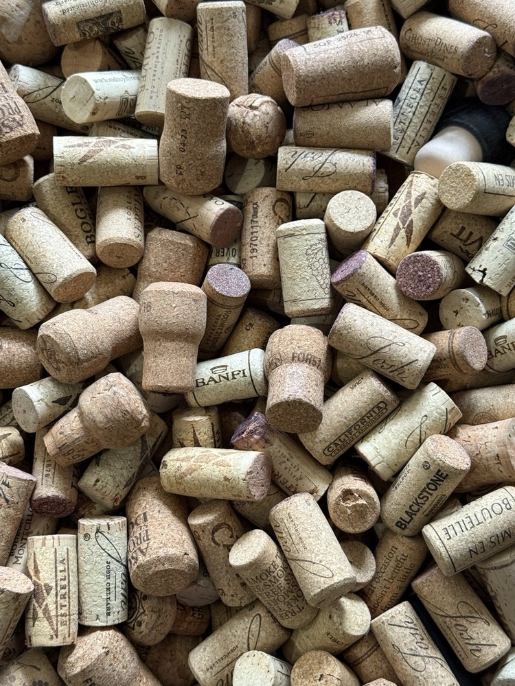 100 Wine Corks(Real Cork)