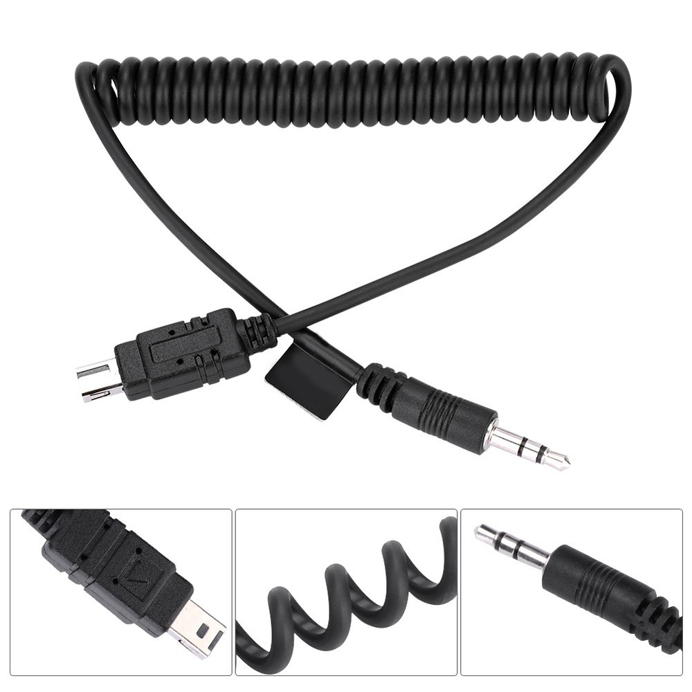 (3.5mm-N3)MC-DC2 Shutter Cable 0.5m Camera Remote Shutter Release Connecting BEA