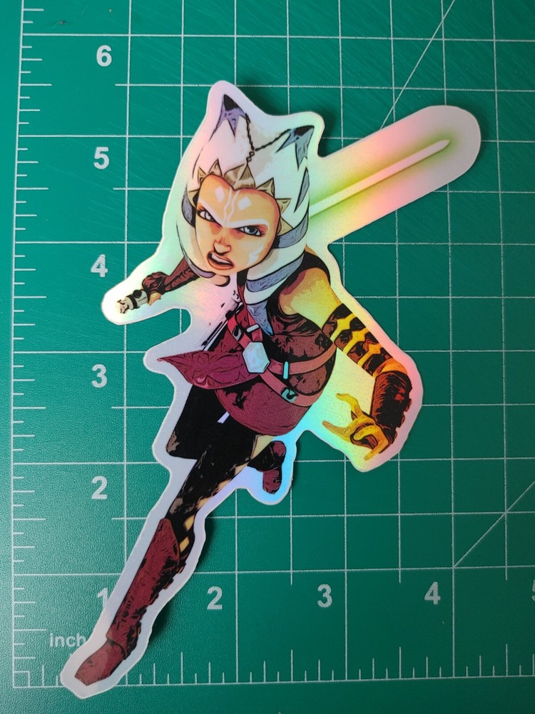 Ahsoka Tano Foil Sticker