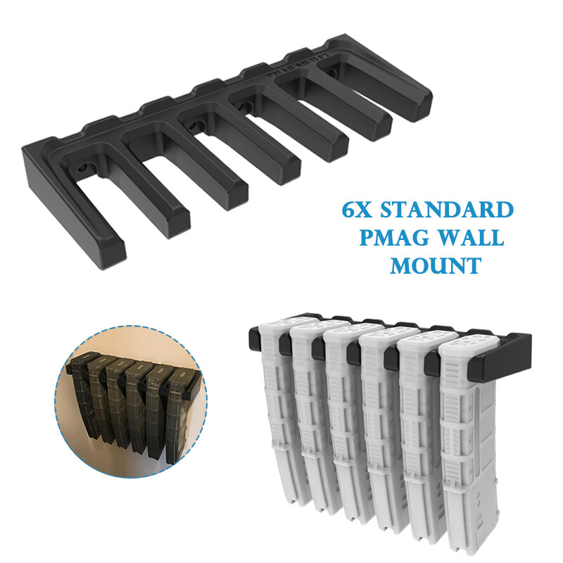 2-Pack Wall Mount,Mag Holder,Mag Storage Rack,Magazine Display,USA