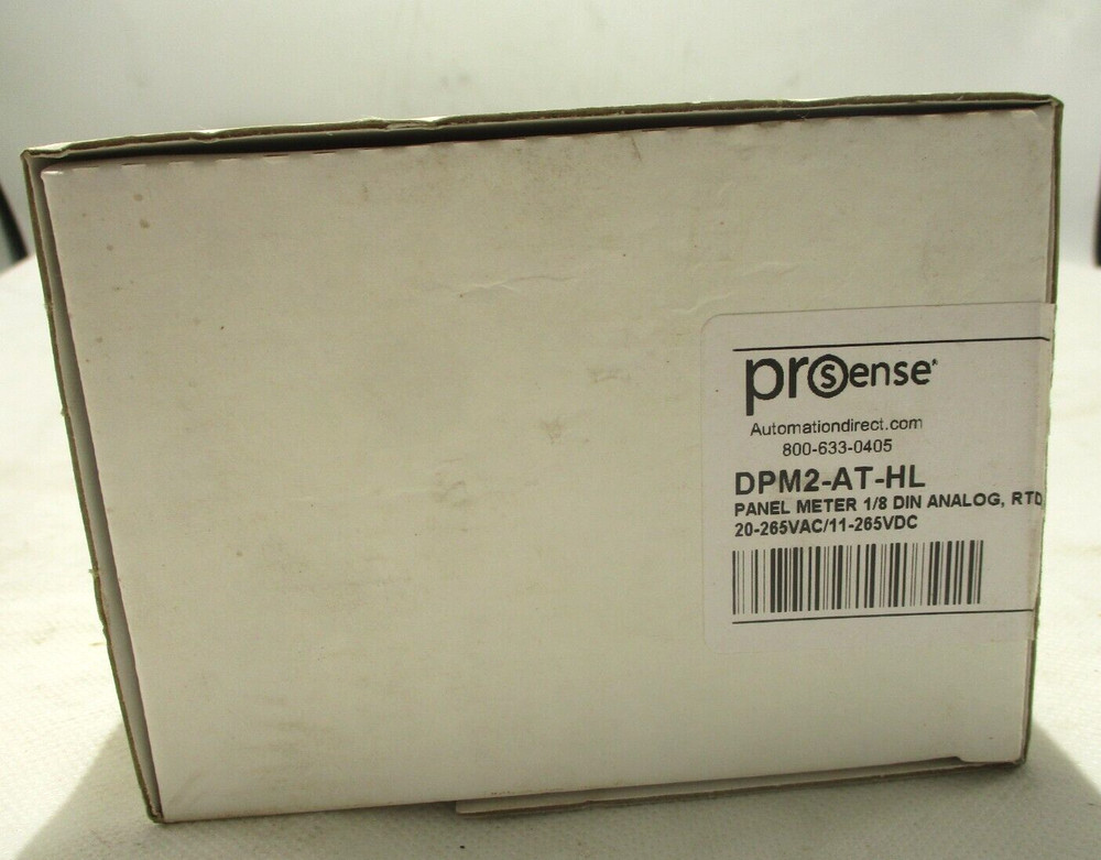 NEW AUTOMATION DIRECT PROSENSE DPM2-AT-HL DIGITAL PANEL METER
