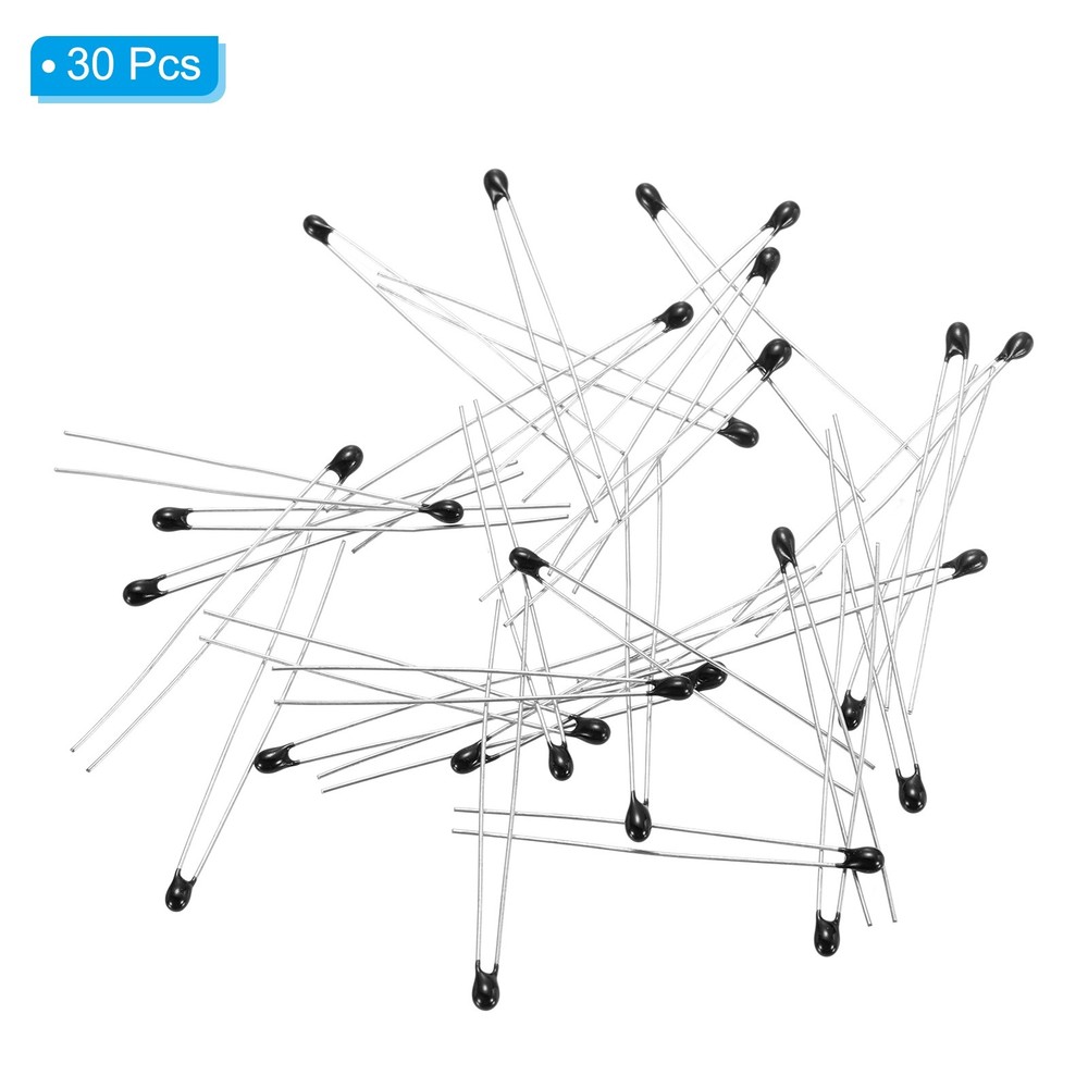 NTC Thermistors Resistor, 30Pcs 2.5KOhm 3950 5% Accuracy Temperature Sensor