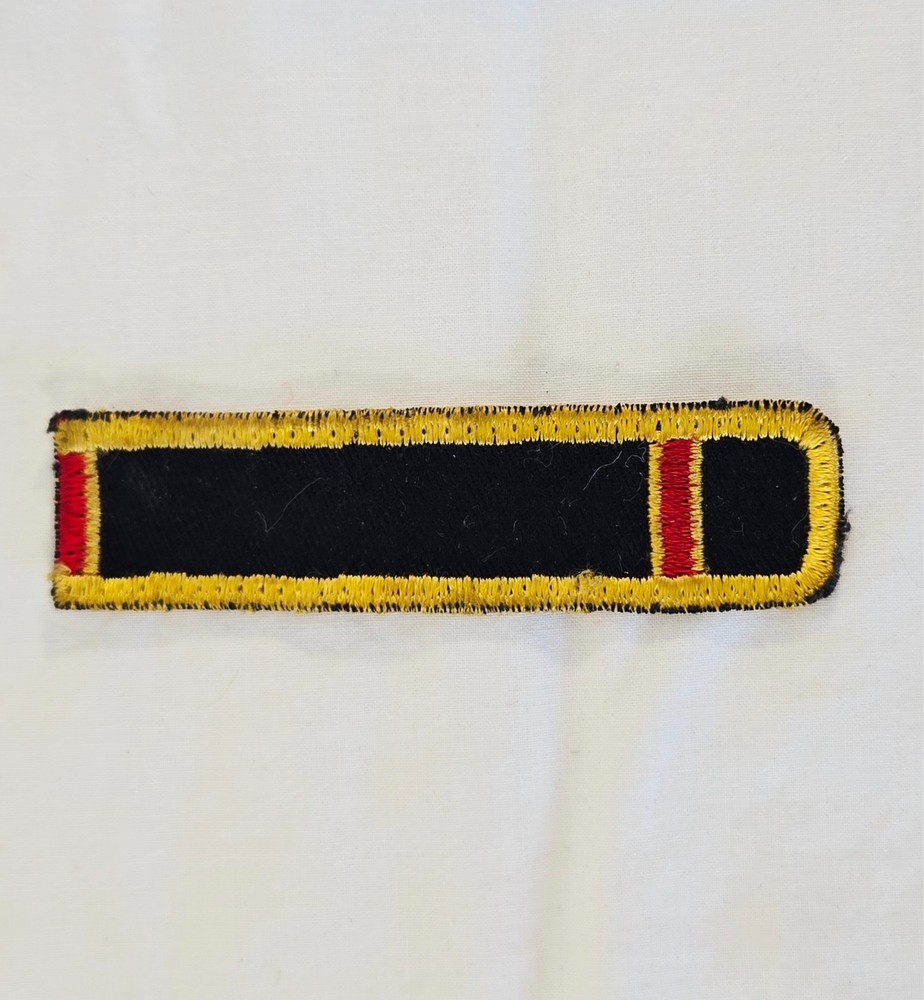 US Army Second Lieutenant Adjutant General Corps Shoulder Board Patch Sew-on 3.5