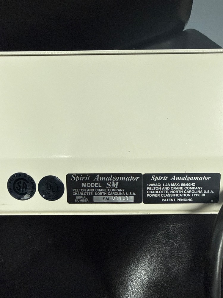 Spirit amalgamator model SM 07127