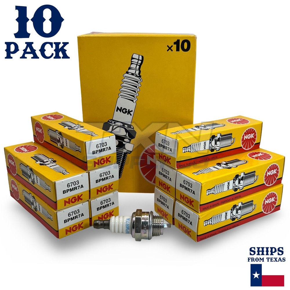 10 Pack NGK 6703 Spark Plug BPMR7A