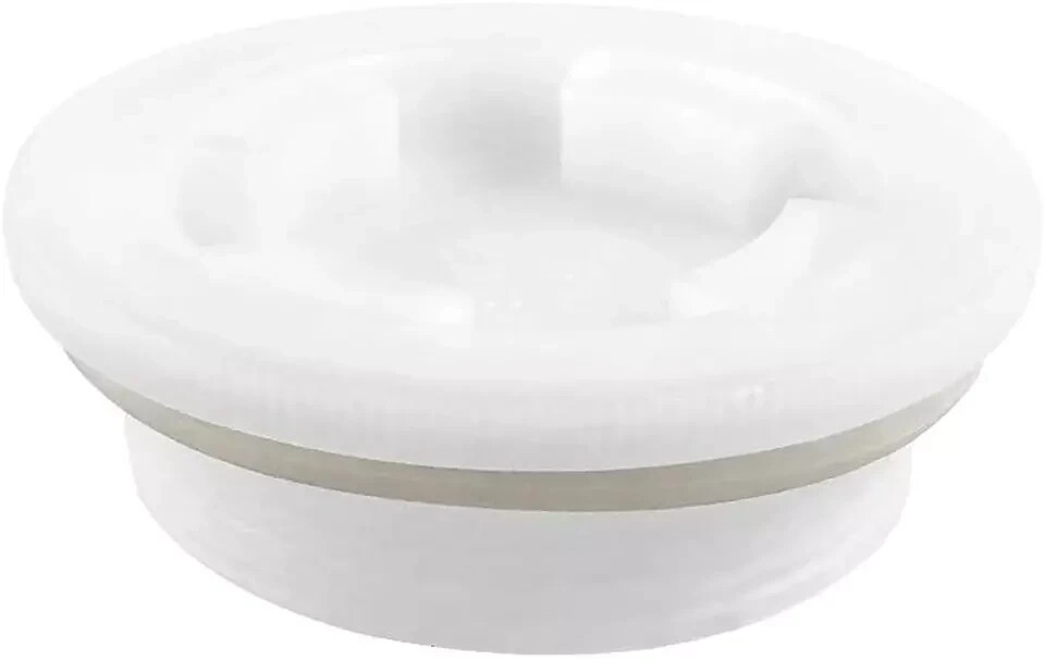 QWORK Bung Cap with 2" Thread Size for 55 Gallon Plastic Drums, 4 Pack Poly