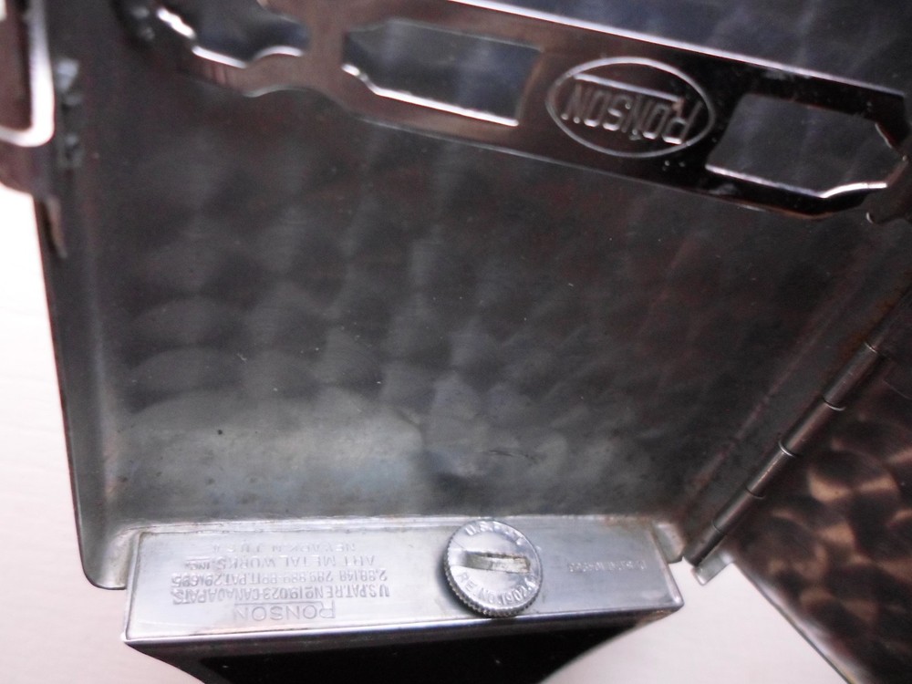 vintage RONSON cigarette Master Case & Lighter combo