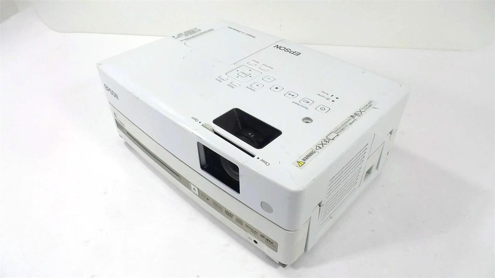 Epson PowerLite Presenter LCD Projector/DVD Player Combo - Lamp : 520 Hours