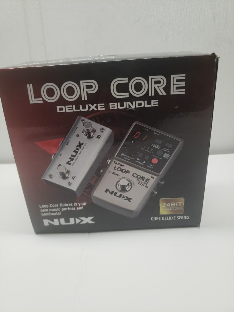 NUX Loop Core Deluxe Bundle includes Dual Foot switch 24 Bit BRAND NEW!