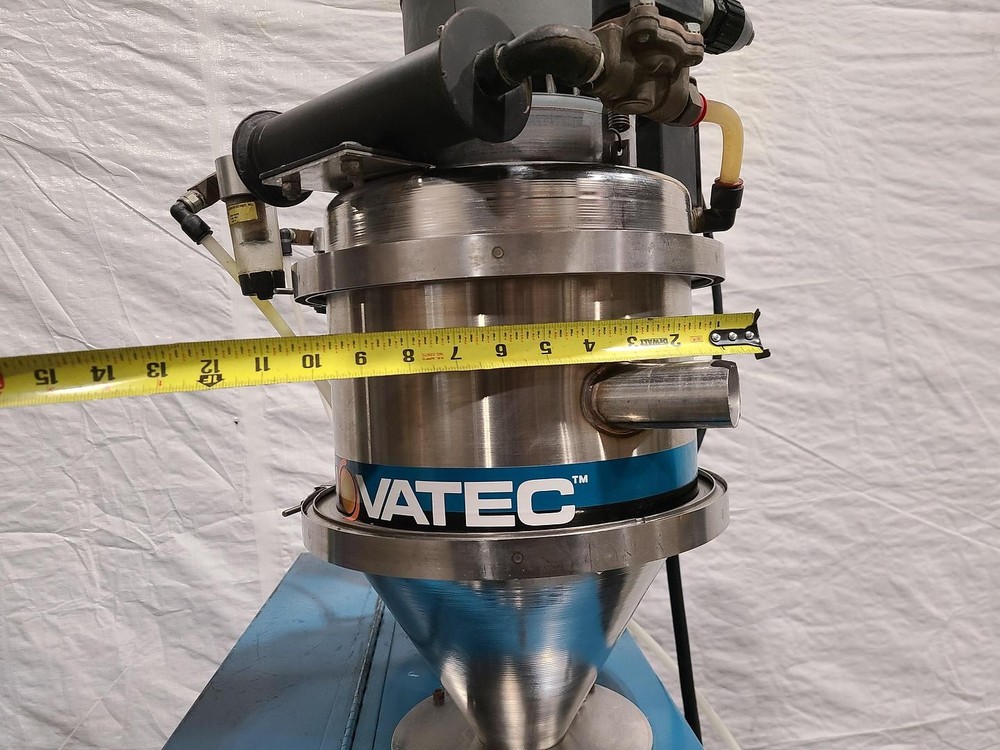 Novatec Complete Plastic Resin Batch Blending System NGBBS-2 Dual VL-3 Loaders