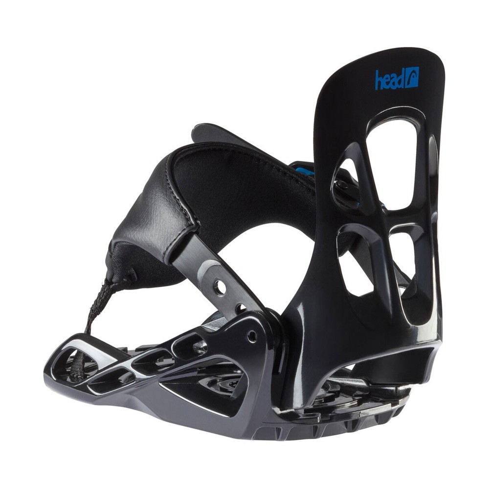HEAD P Kid Junior Black XS Snowboard Bindings with Multiple Size Adjustment