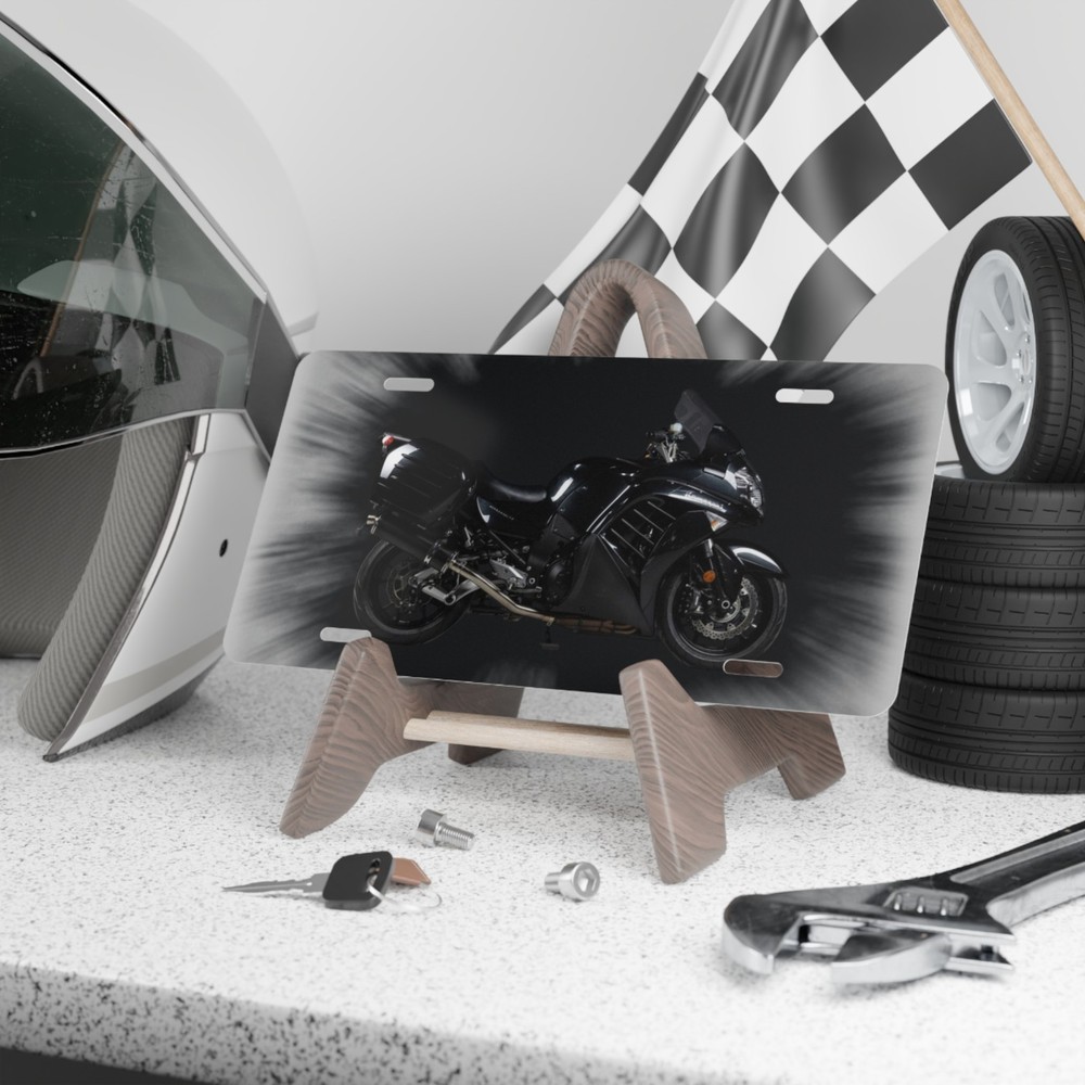 2014 Kawasaki Concours License Plate