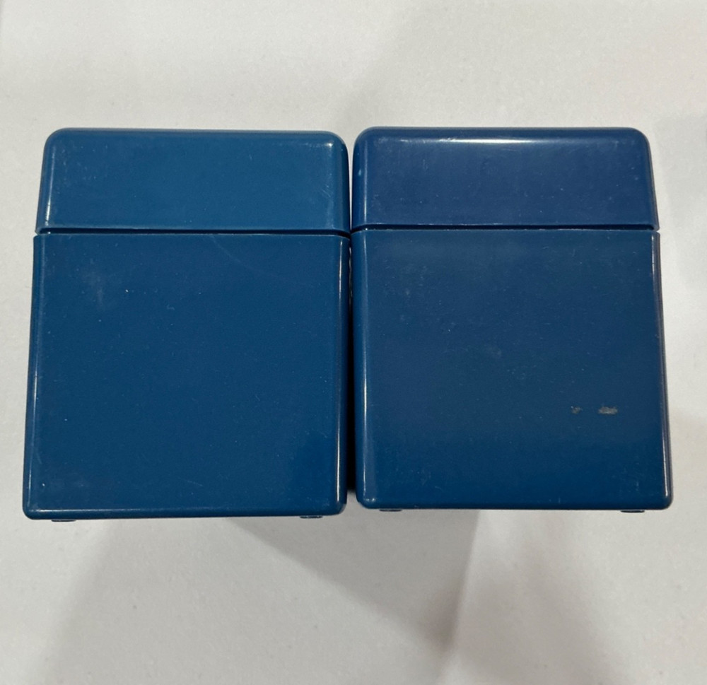 2 PCGS Plastic Coin Storage Boxes—Holds 20 slabs each-Empty boxes