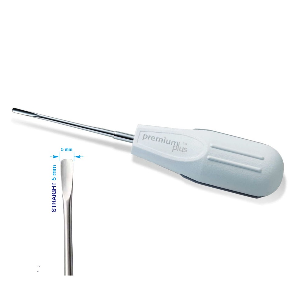 Premium Plus OMM-LXT-5S Luxating Elevator 5S Root Periotome Type Stainless Steel