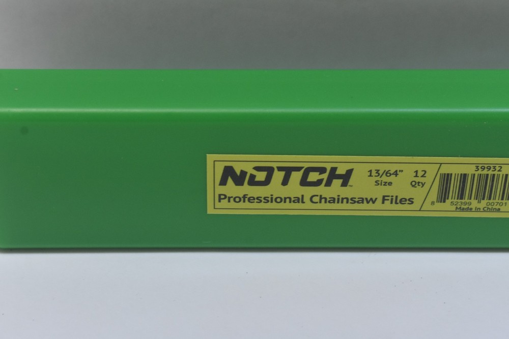 Notch Professional Chainsaw Files Size 13/64" 12 Pack 39932 Replacement Units