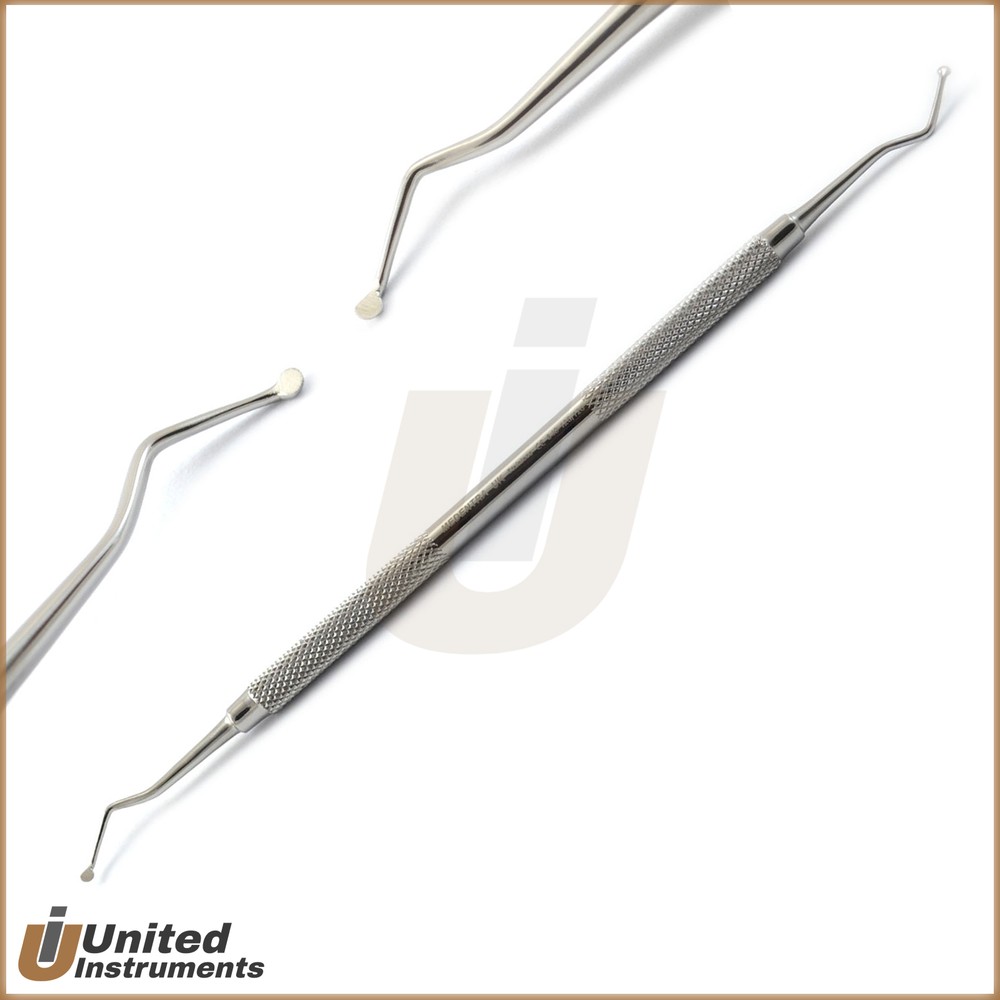 3Pcs Endodontic Spoon Excavators Composite Cavity Carious Double End Instruments