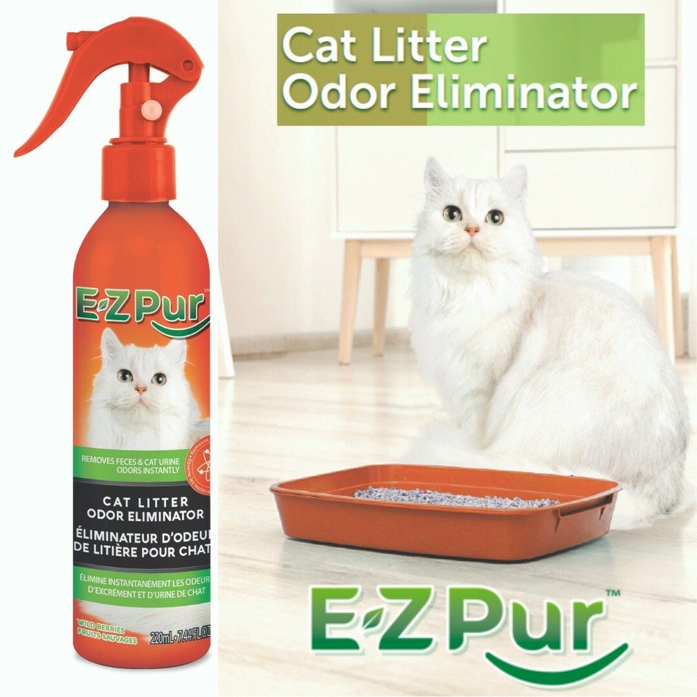Cat Litter Odor Eliminator Biodegradable IT REALLY WORKS!!! 7.44 fl oz