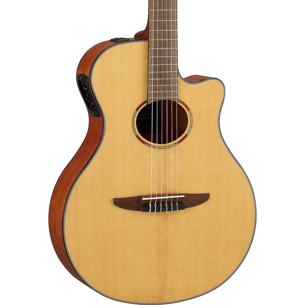 Yamaha NTX1 Thinline Acoustic-Electric Classical Guitar, Solid Spruce Top