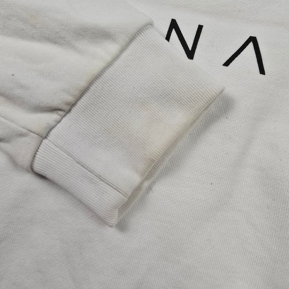 PE Nation Jumper Womens MEDIUM White Long Sleeve Sweatshirt Pullover Size M