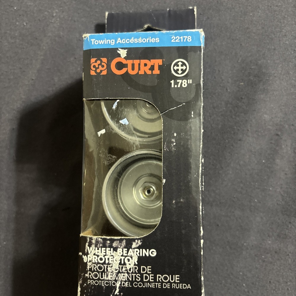 Curt 1.78" Bearing Protectors & Covers (2-Pack)