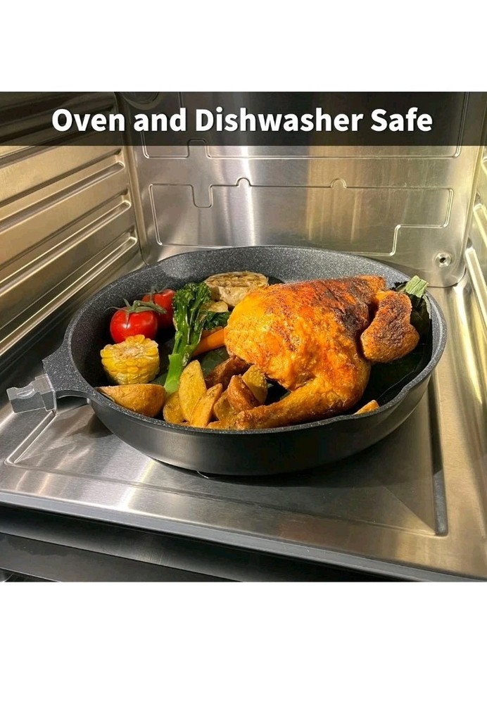 8 Inch Die Cast Non Stick Cookware Granite Bakoniion