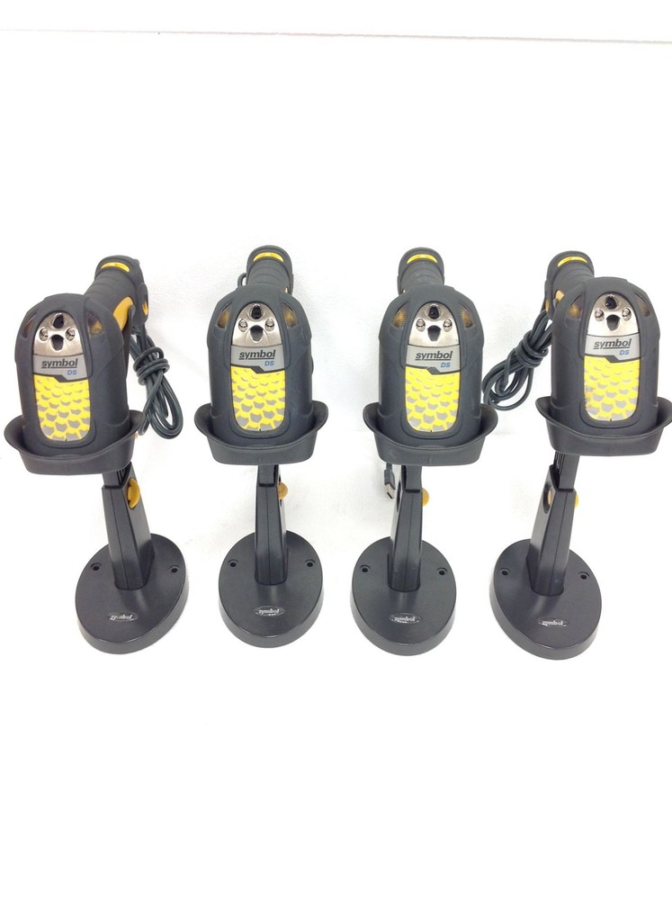 Symbol DS3408-SF20005R Barcode Scanner w/ USB Cable & Stand Tested Working