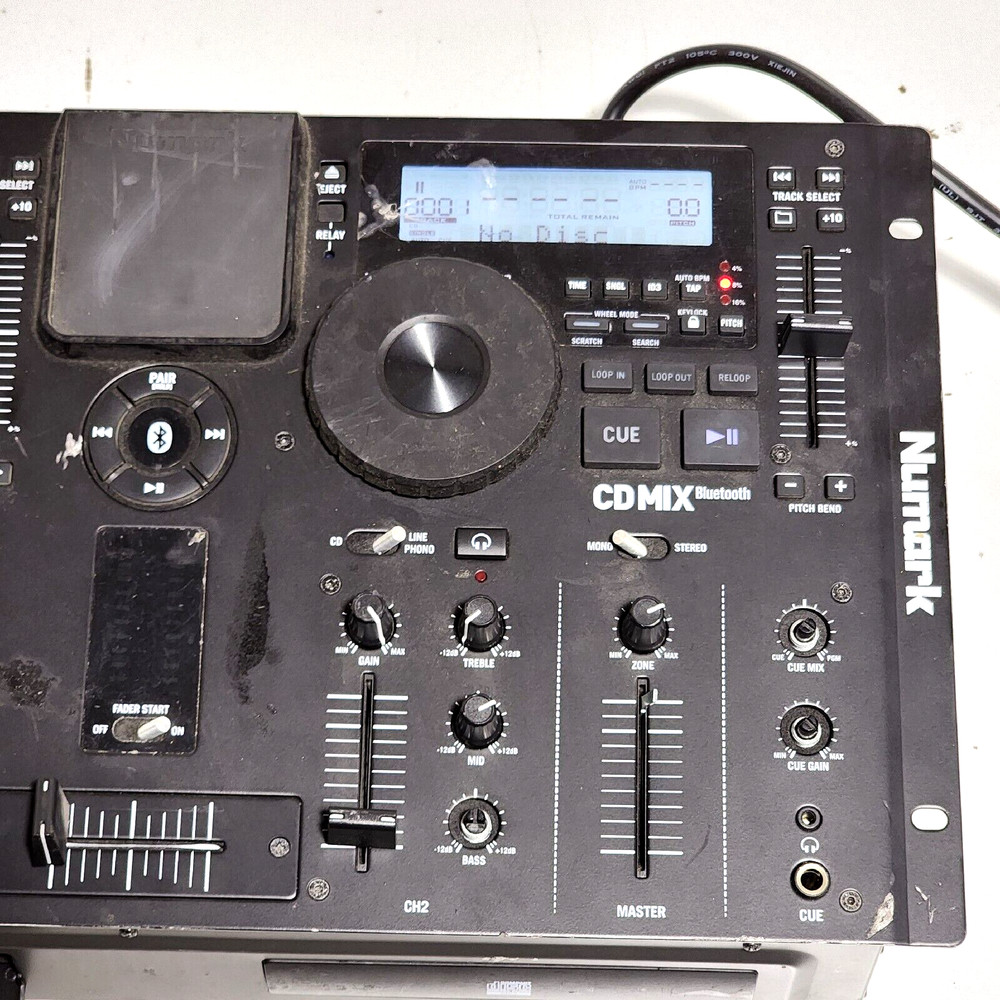 Numark cdmix bluetooth Dual CD/MP3 Player with Wireless Capability