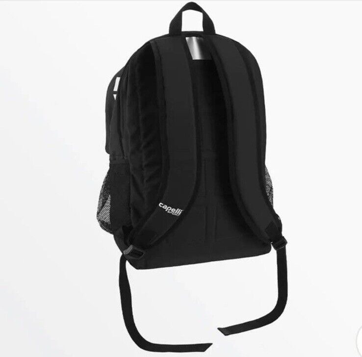 Capelli Sport Soccer Large Black Backpack