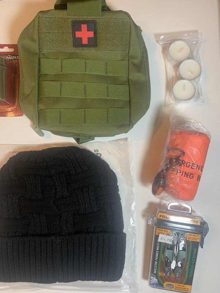 Emergency Survival Cold Weather Survival Kit Bug out Bag NEBO Tools