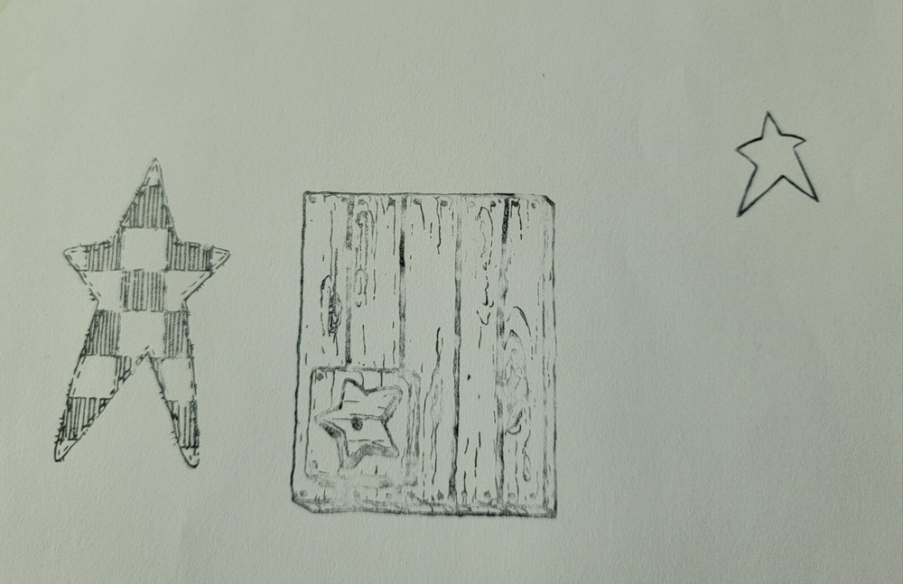 Stars Rubber Stamp by Anita's