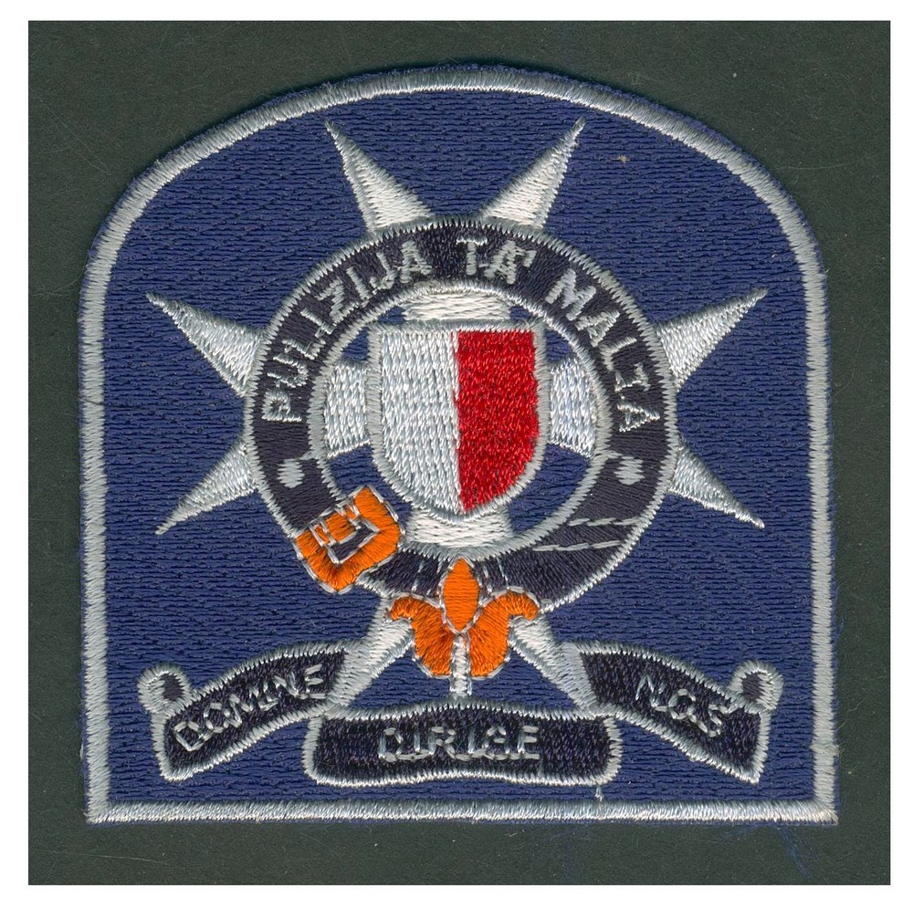Malta Police shoulder patch  L335