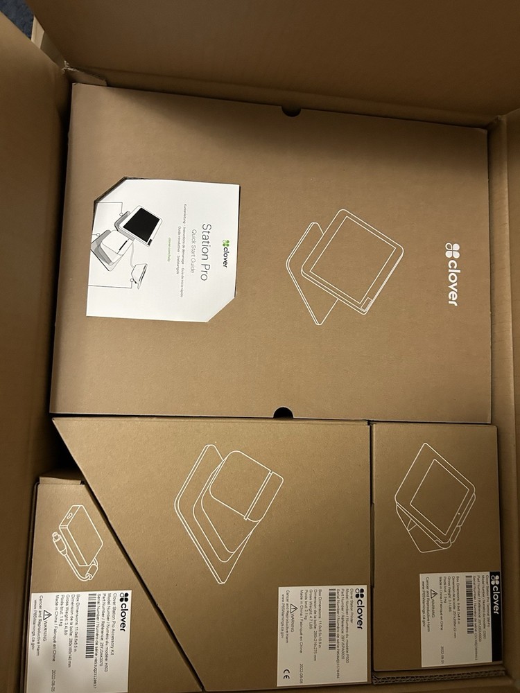 Clover Retail POS System Flex Terminal & Station Pro Complete Set for Retail