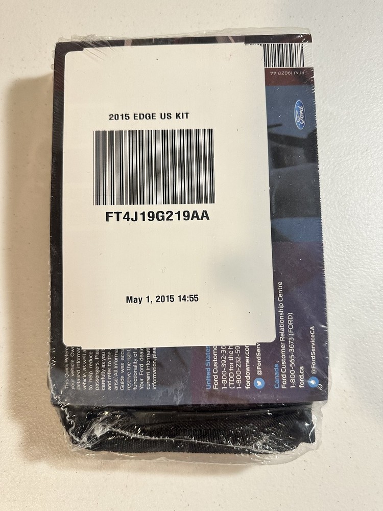 2015 Ford Edge Owner's Manual Set OEM