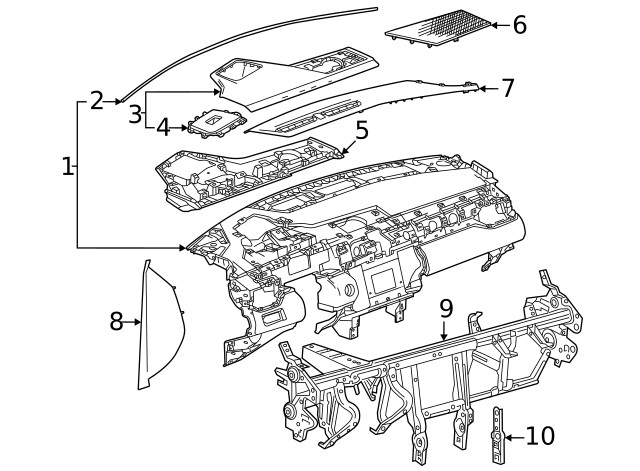 Genuine GM Speaker Grille 26557704