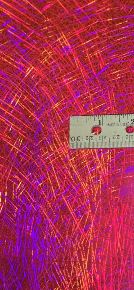 Holographic Fluorescent Pink Light Ray Sign Plotter Cutter Vinyl Roll