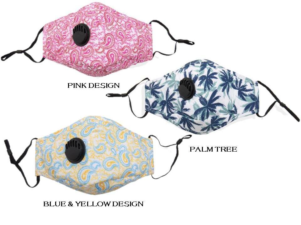 Face Mask with PM2.5 Filters